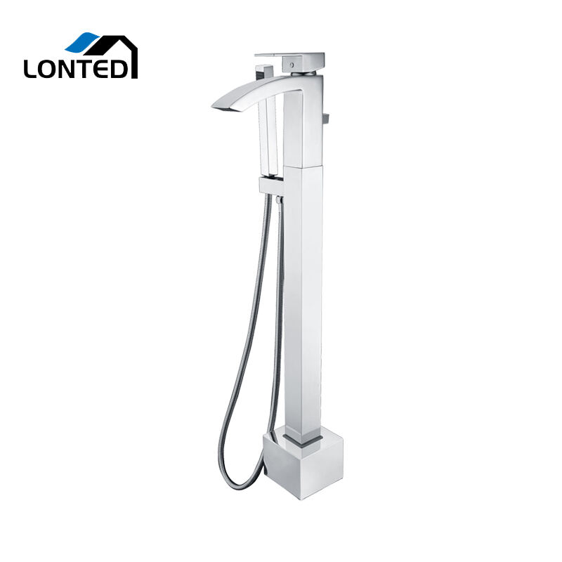 Floor standing bath tub shower faucet taps LTD92017