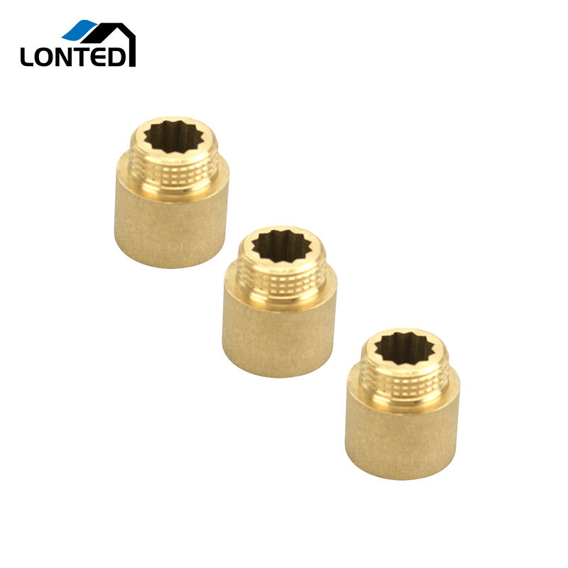 Thread fitting Brass Extension Coupler LTD7201