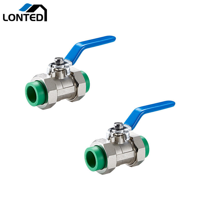 Brass ball valve with PPR socket LTD7801