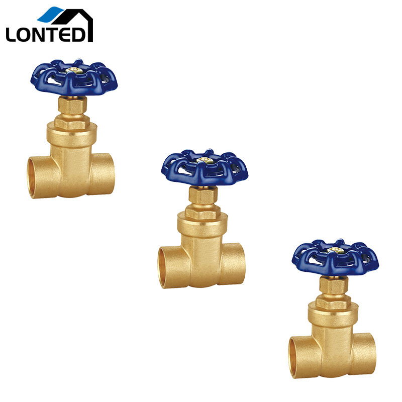 Brass gate valve LTD6104