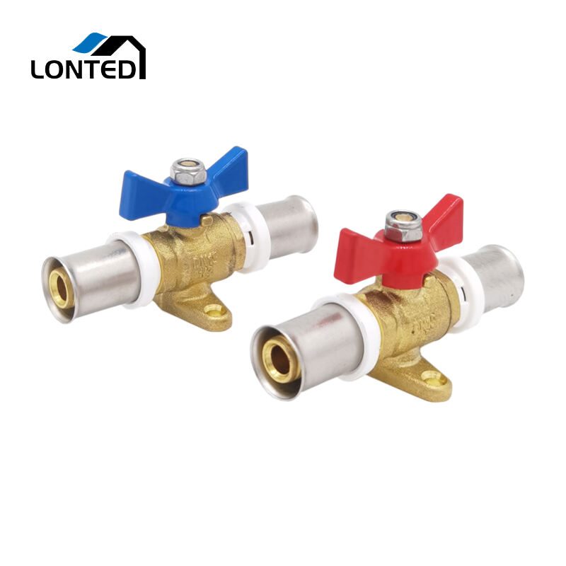 Press Profile Ball Valve With T Handle LTD1040