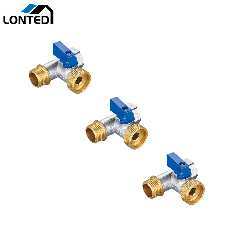 T Handle Three way ball valve LTD1034